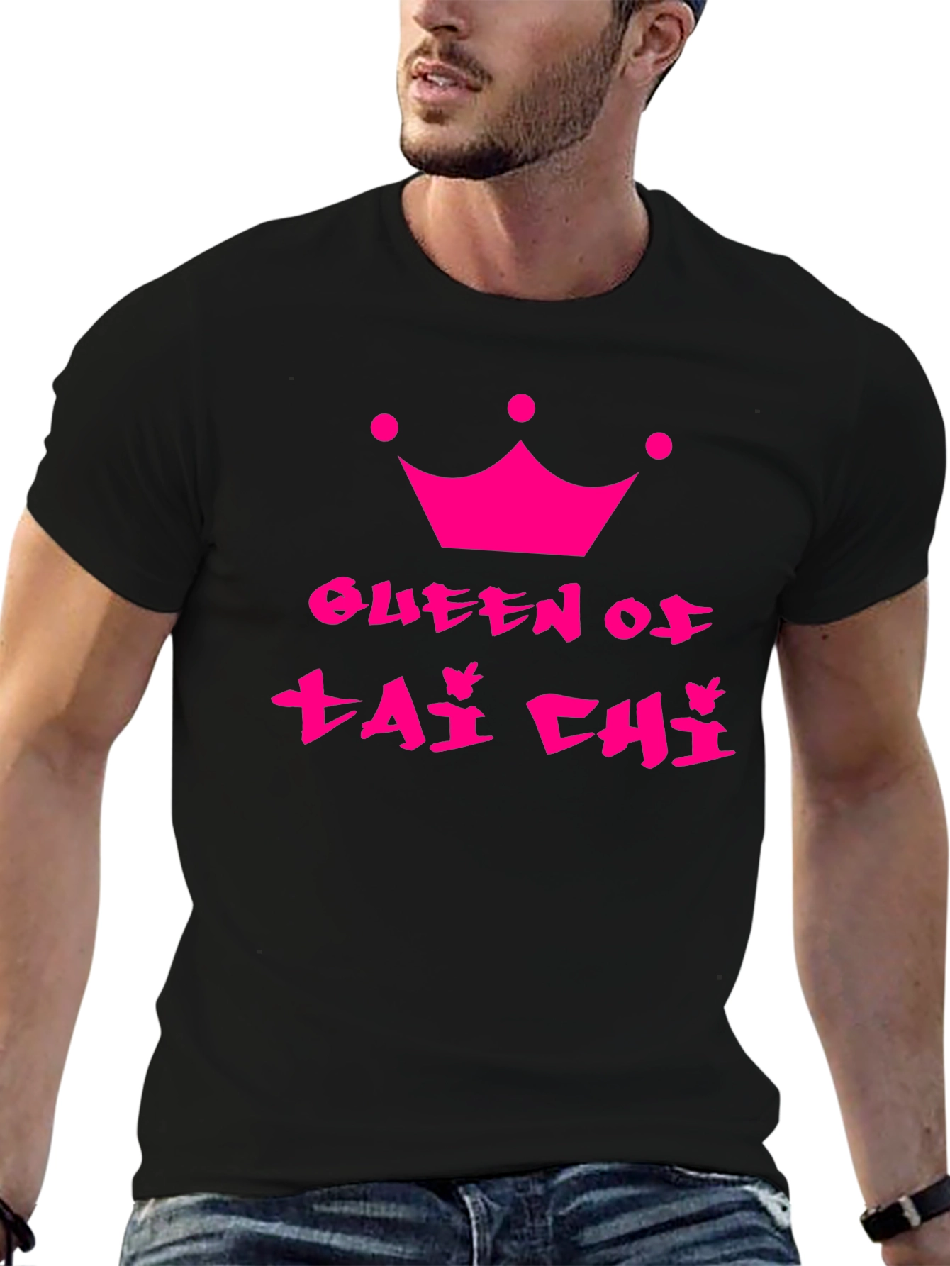 Queen of Tai Chi Black T-Shirt