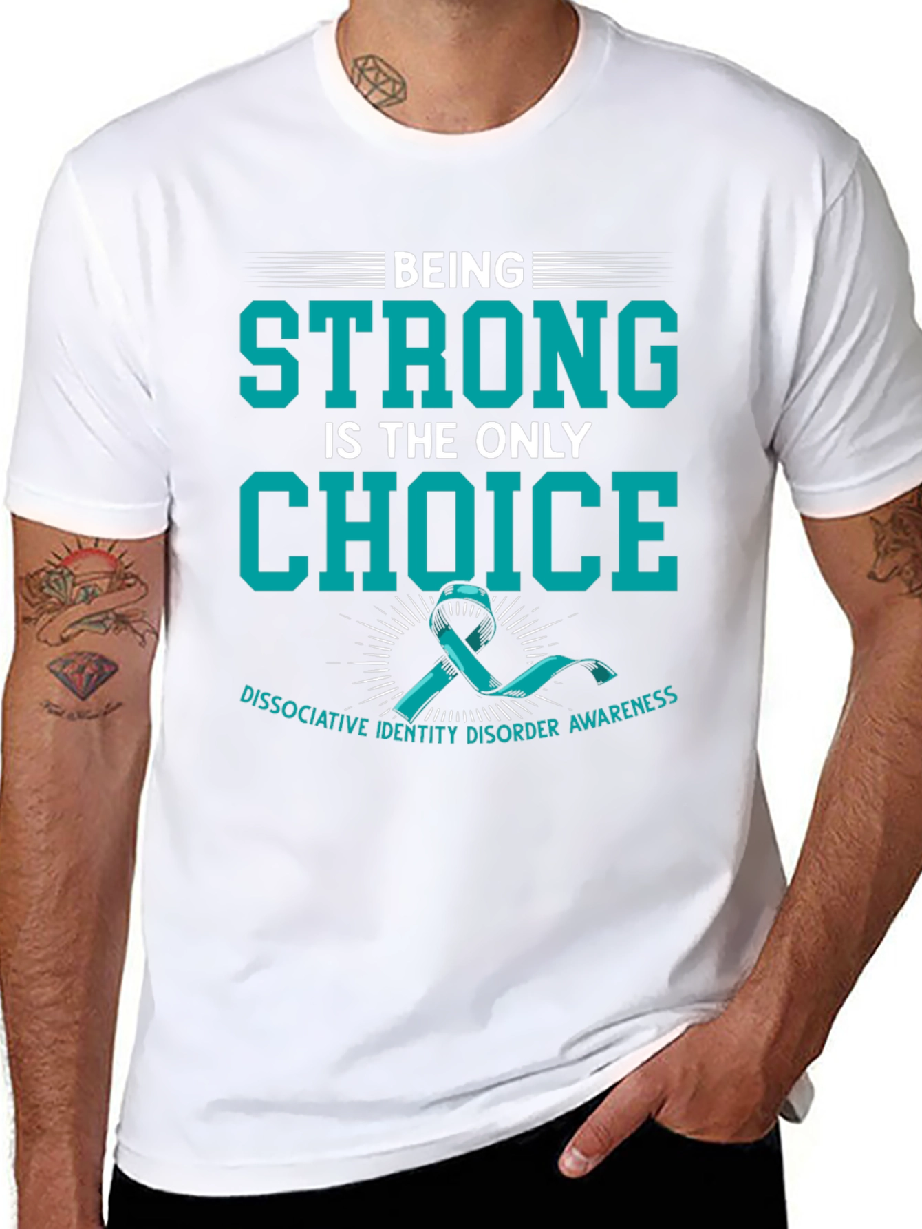 Be Strong Tee - DID Awareness T-Shirt
