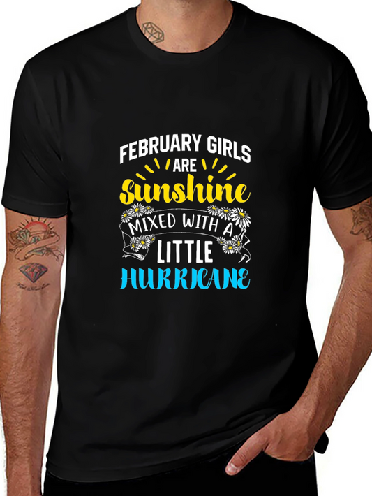 February Girls Sunshine Hurricane Graphic Tee
