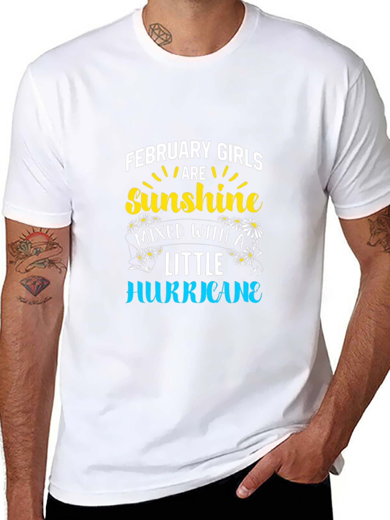 February Girls Sunshine Hurricane Graphic Tee