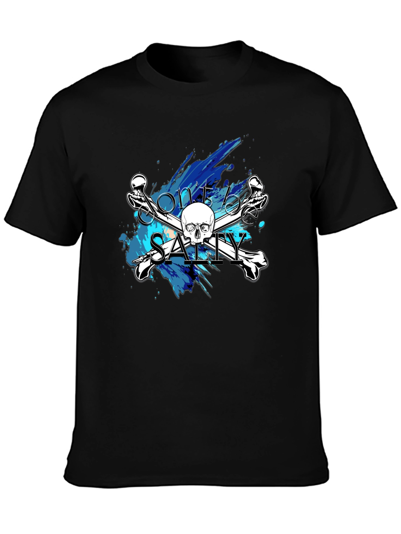Salty Skull & Crossbones Graphic Tee
