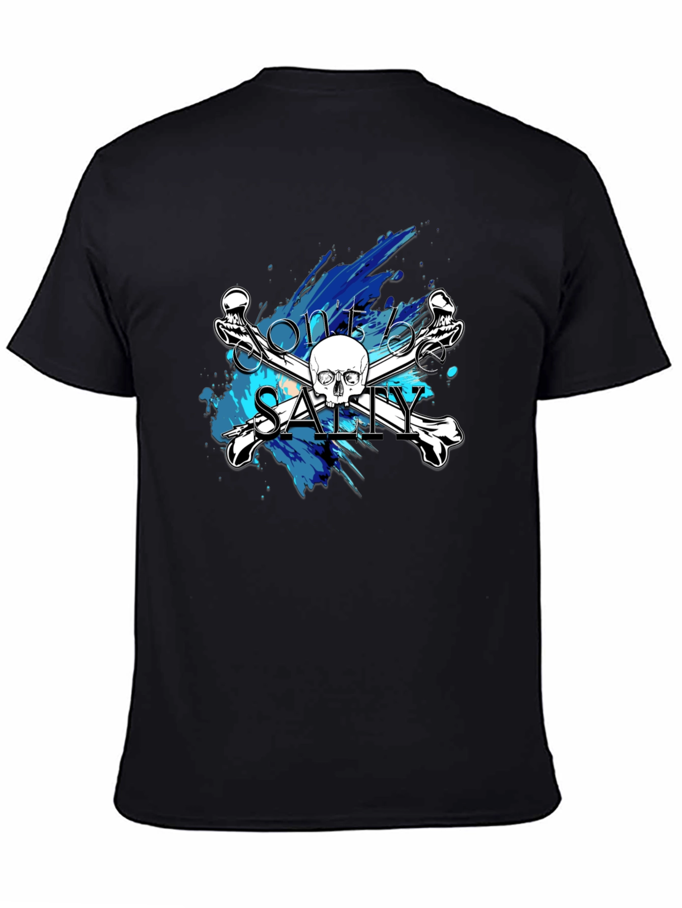 Salty Skull & Crossbones Graphic Tee