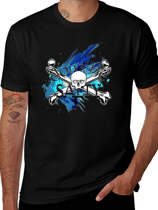 Salty Skull & Crossbones Graphic Tee