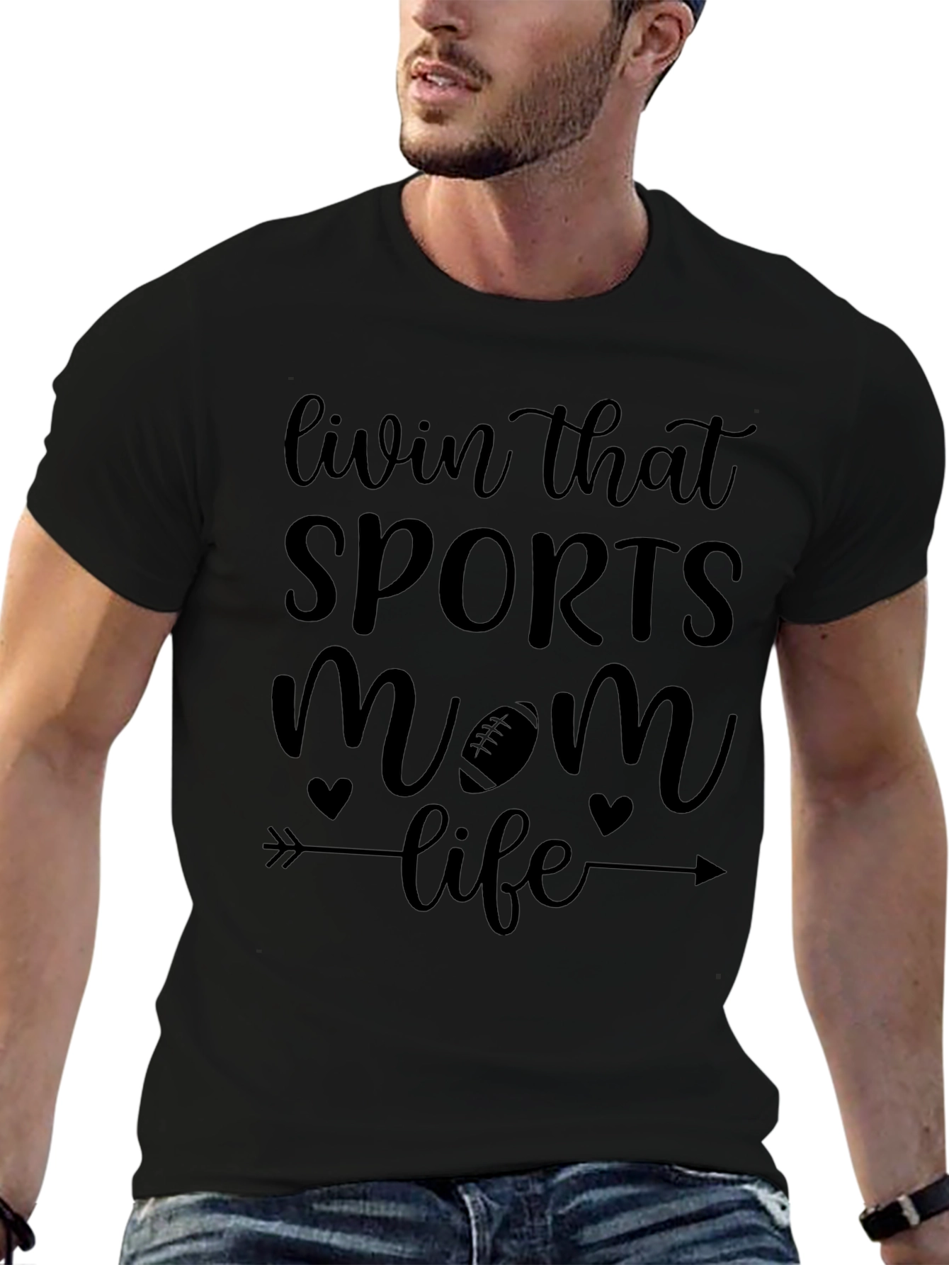 Sports Mom Life Graphic Tee