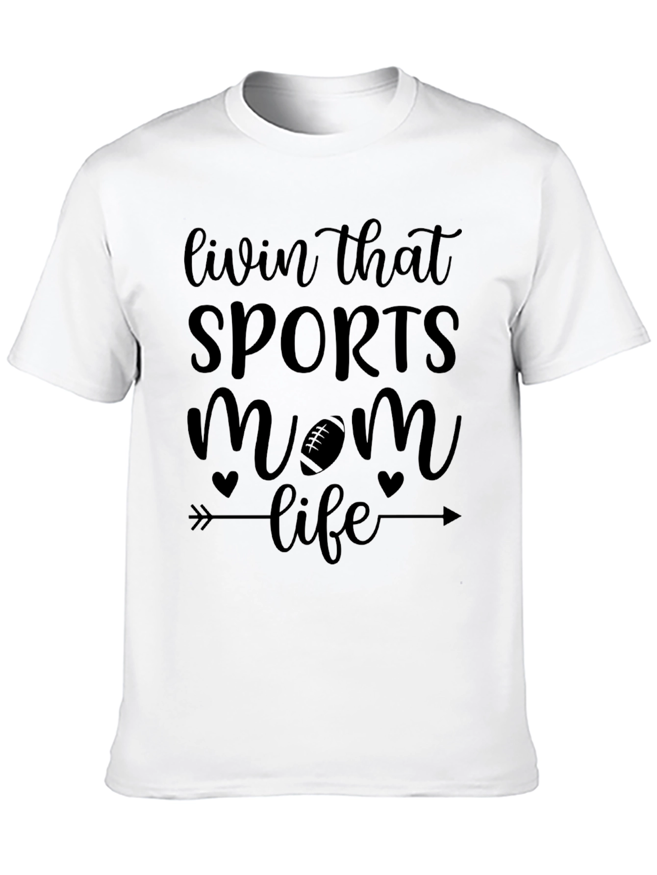 Sports Mom Life Graphic Tee