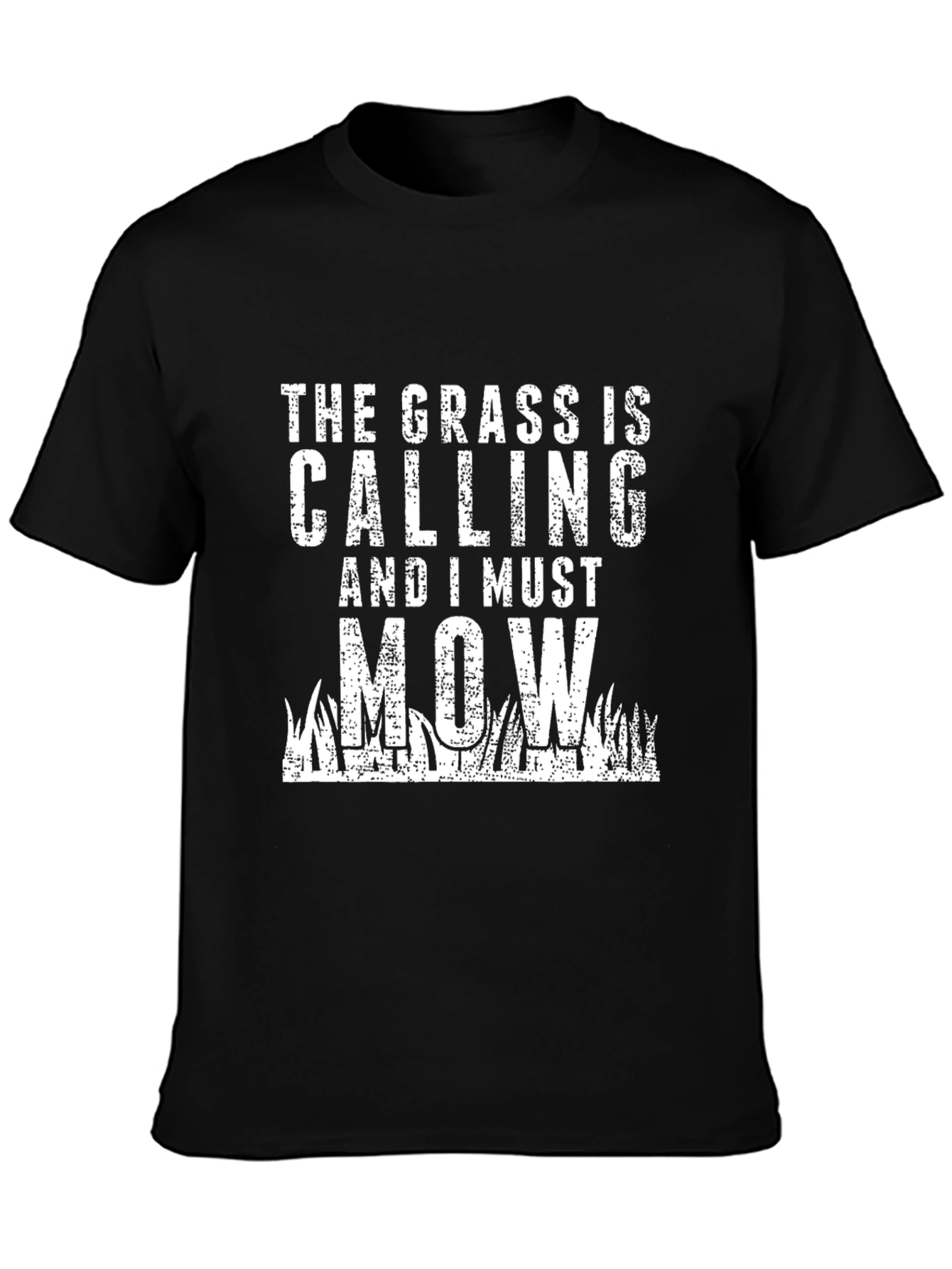 Funny Gardening T-Shirt: The Grass Is Calling
