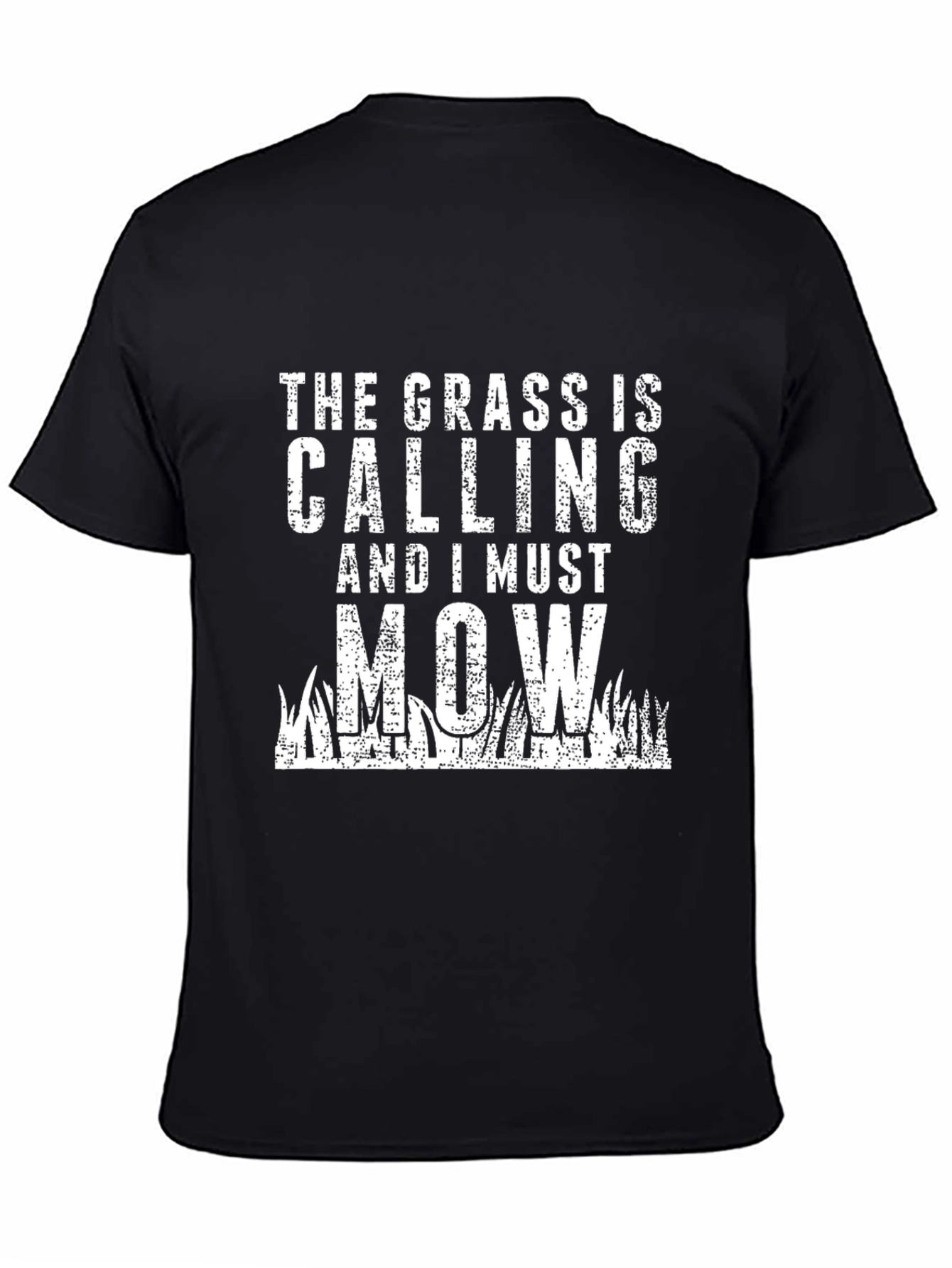 Funny Gardening T-Shirt: The Grass Is Calling