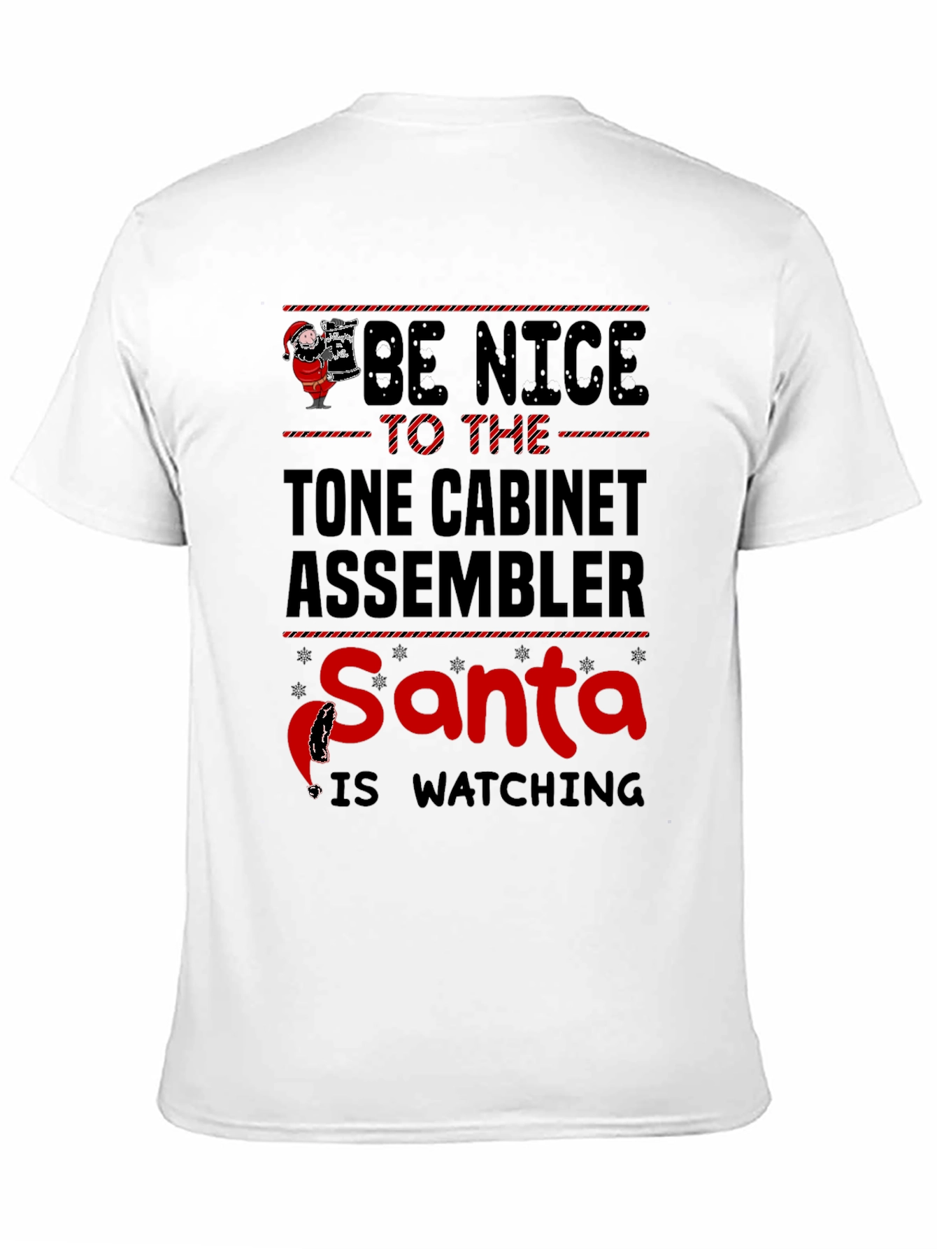 Tone Cabinet Assembler Christmas T-Shirt