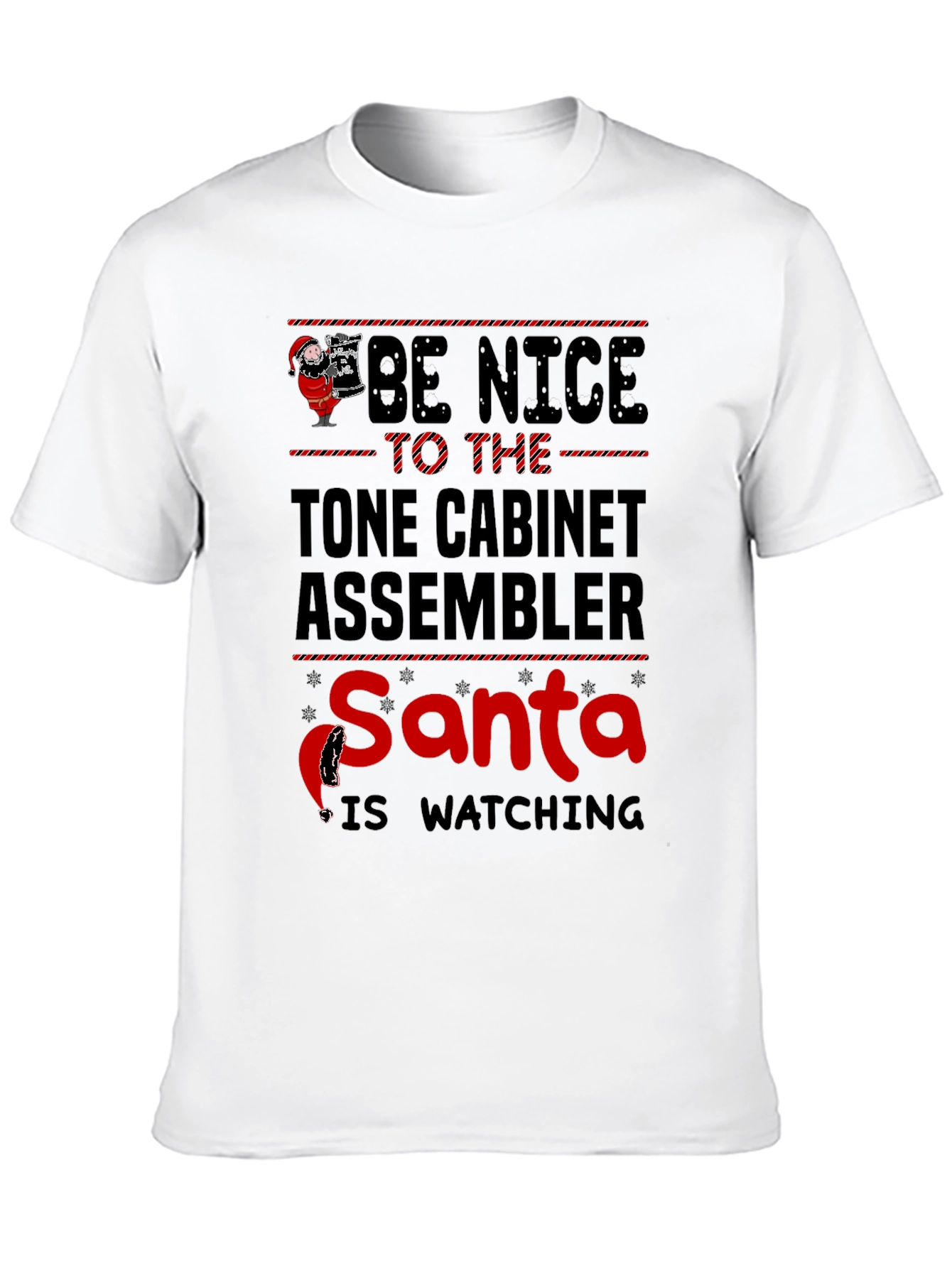 Tone Cabinet Assembler Christmas T-Shirt