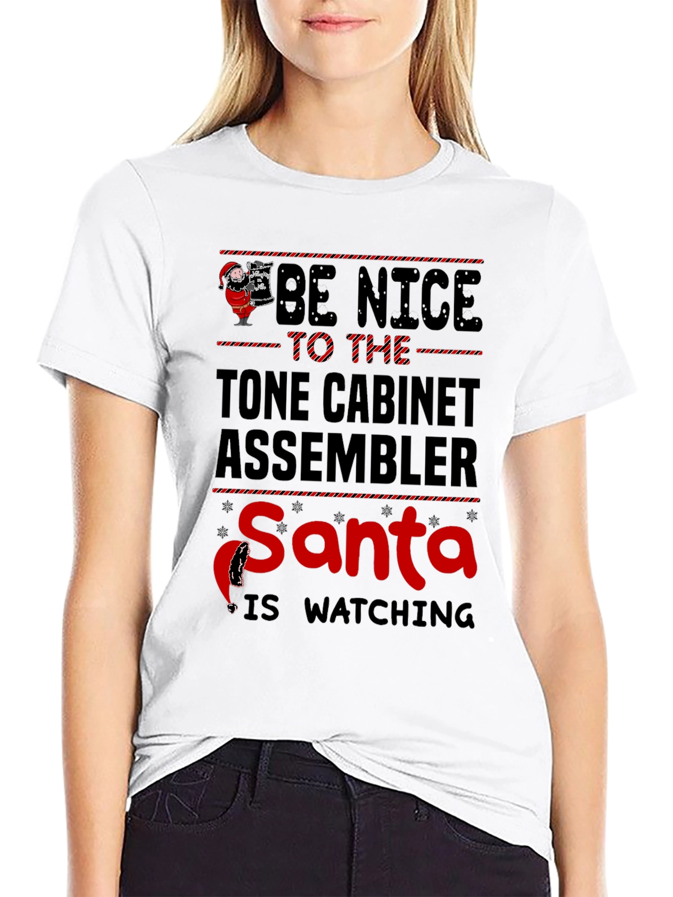 Tone Cabinet Assembler Christmas T-Shirt
