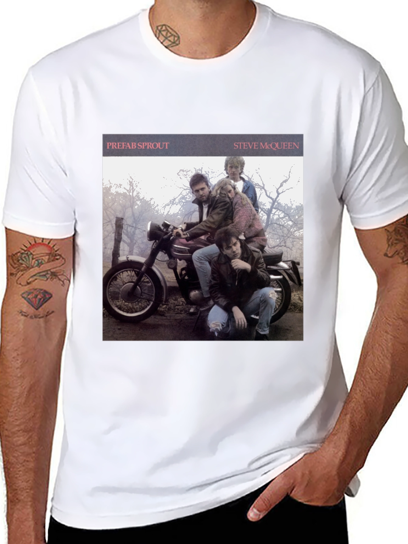 Prefab Sprout Steve McQueen Album Cover T-Shirt