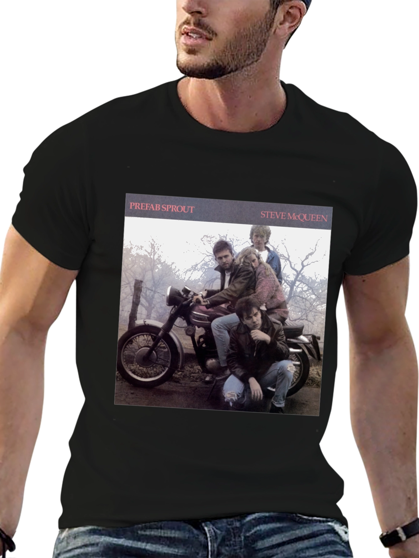 Prefab Sprout Steve McQueen Album Cover T-Shirt
