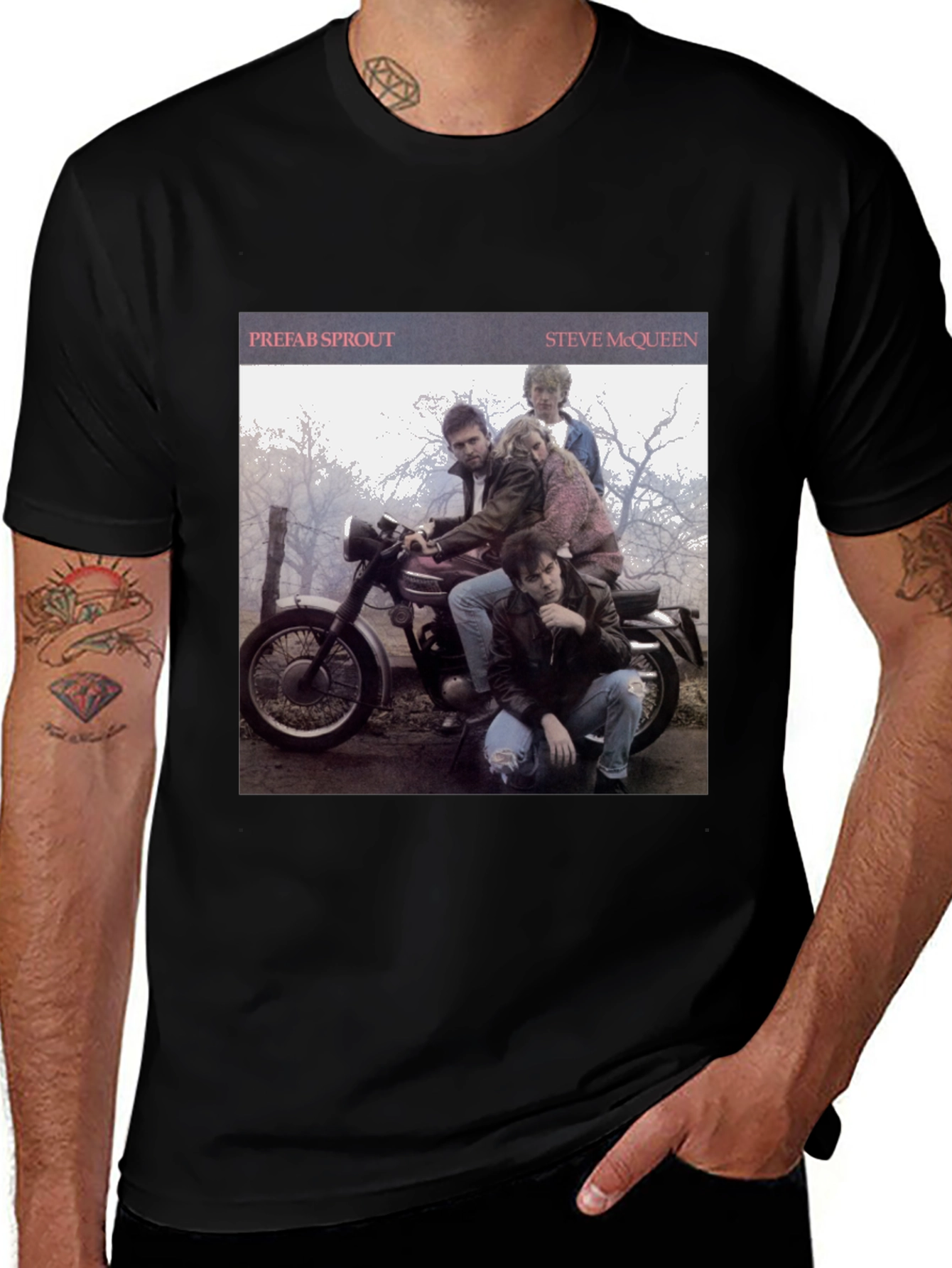 Prefab Sprout Steve McQueen Album Cover T-Shirt