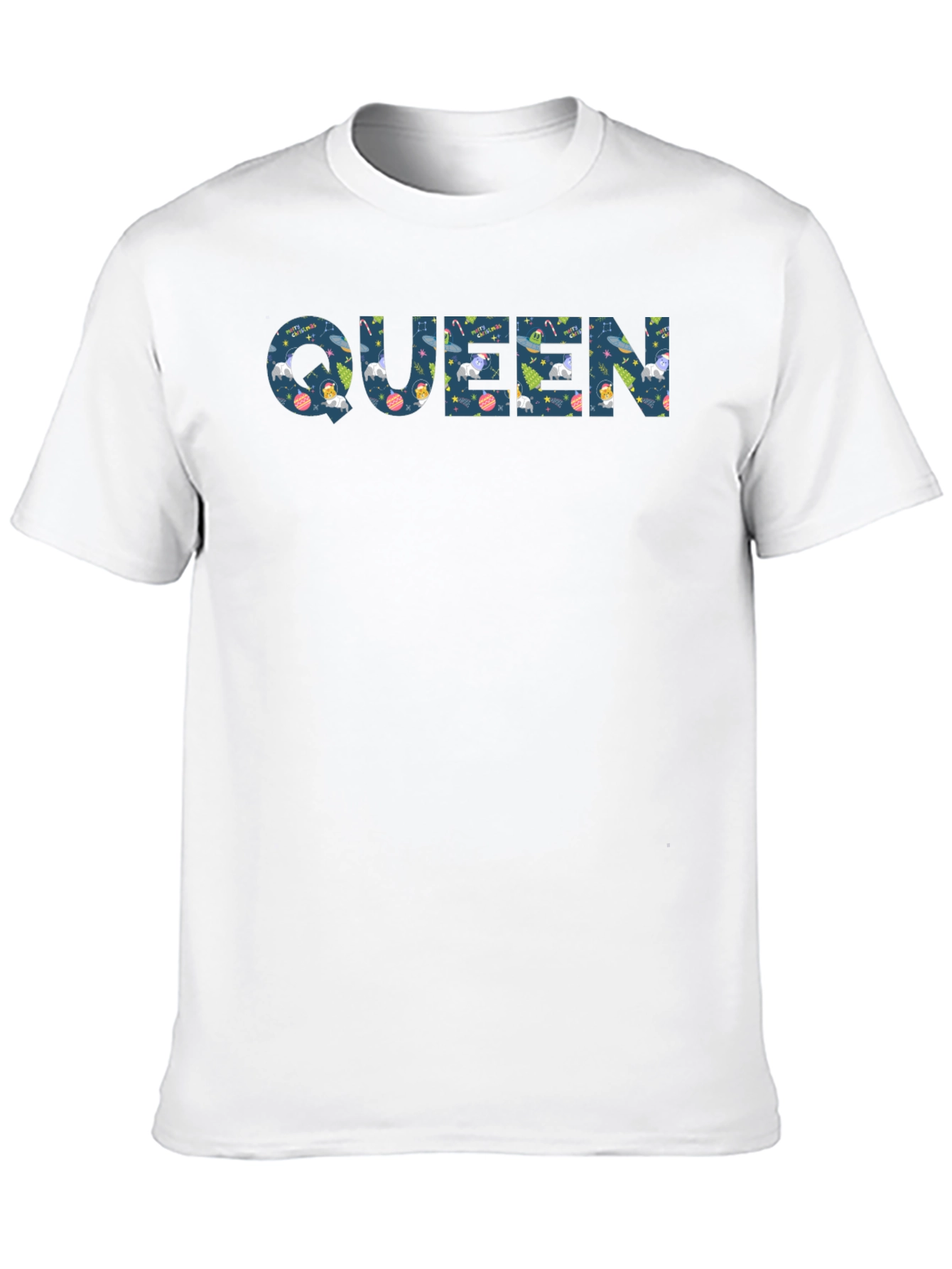 Queen Christmas T-Shirt - Holiday Festive Top