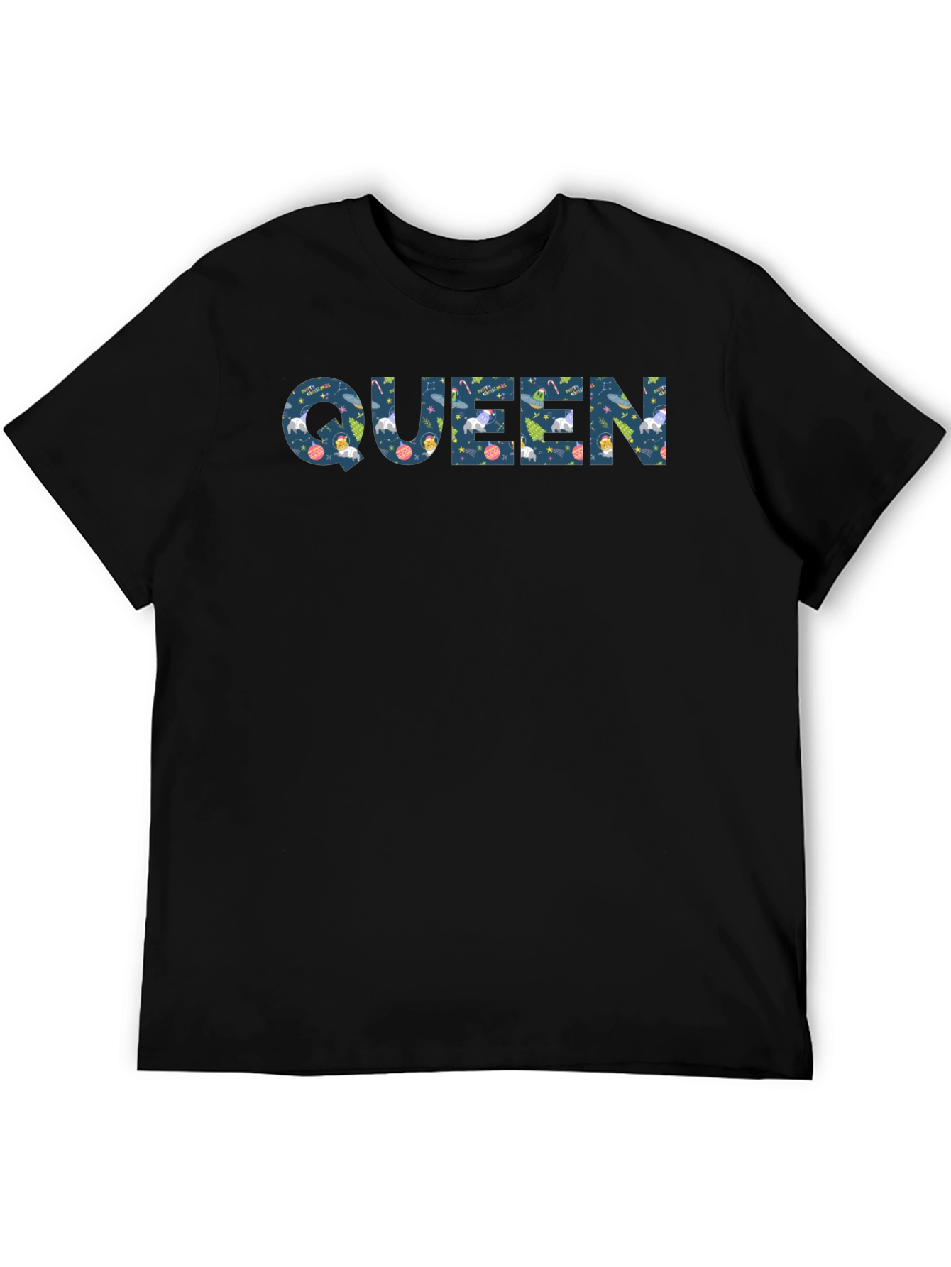 Queen Christmas T-Shirt - Holiday Festive Top
