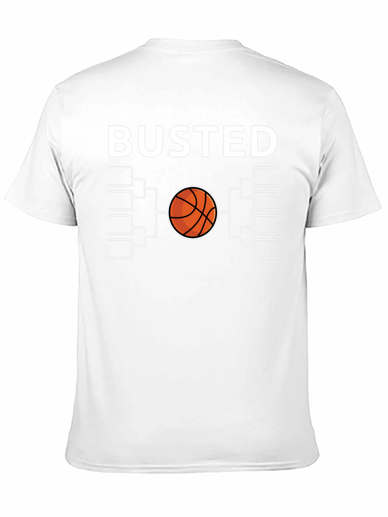 Busted Bracket Basketball T-Shirt