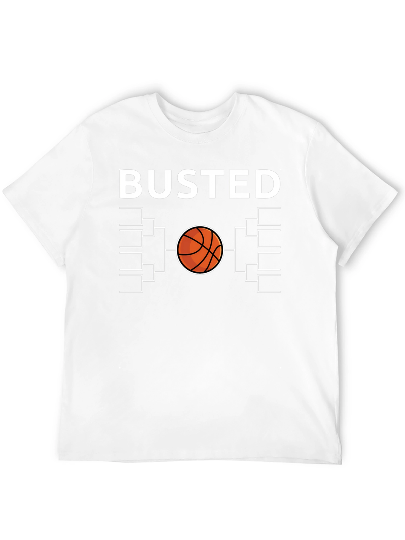 Busted Bracket Basketball T-Shirt