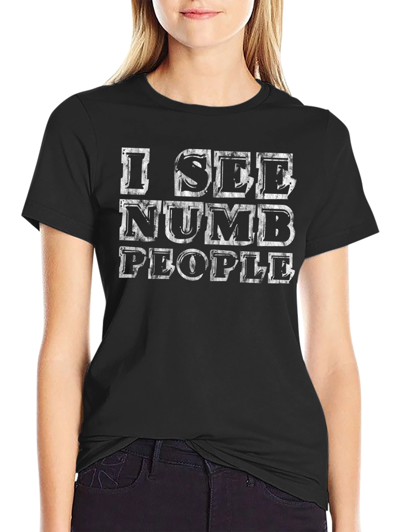 I See Numb People Graphic T-Shirt