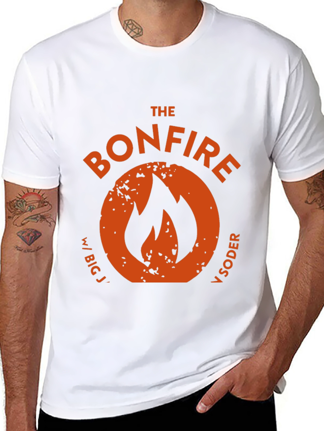 The Bonfire w/ Big J & Soder Black Tee