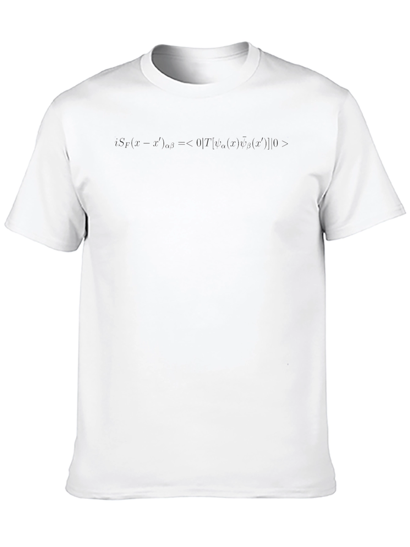 Physics Formula Black T-Shirt
