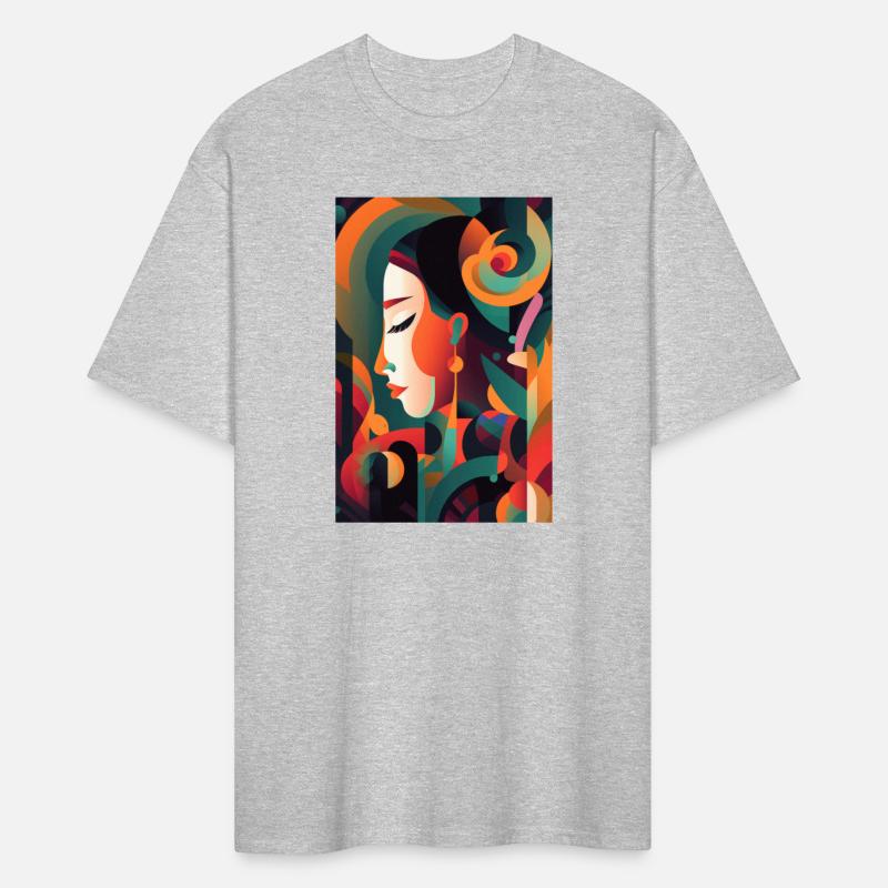 Abstract Face Art - Innocent and Pure