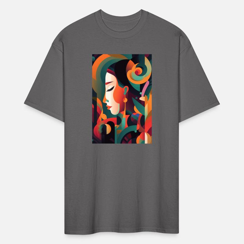 Abstract Face Art - Innocent and Pure