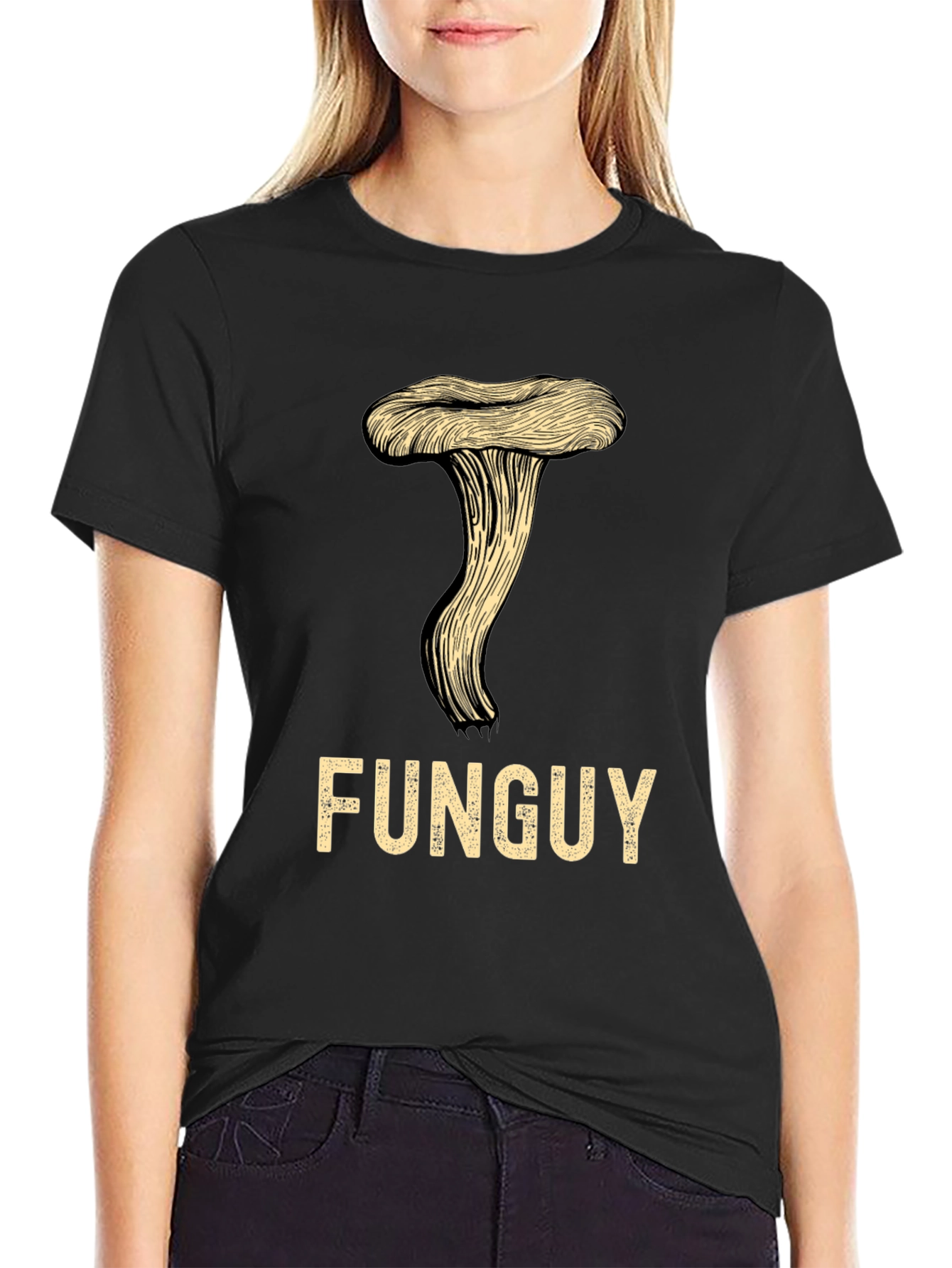 FunGuy T-Shirt - Novelty Mushroom Graphic Tee