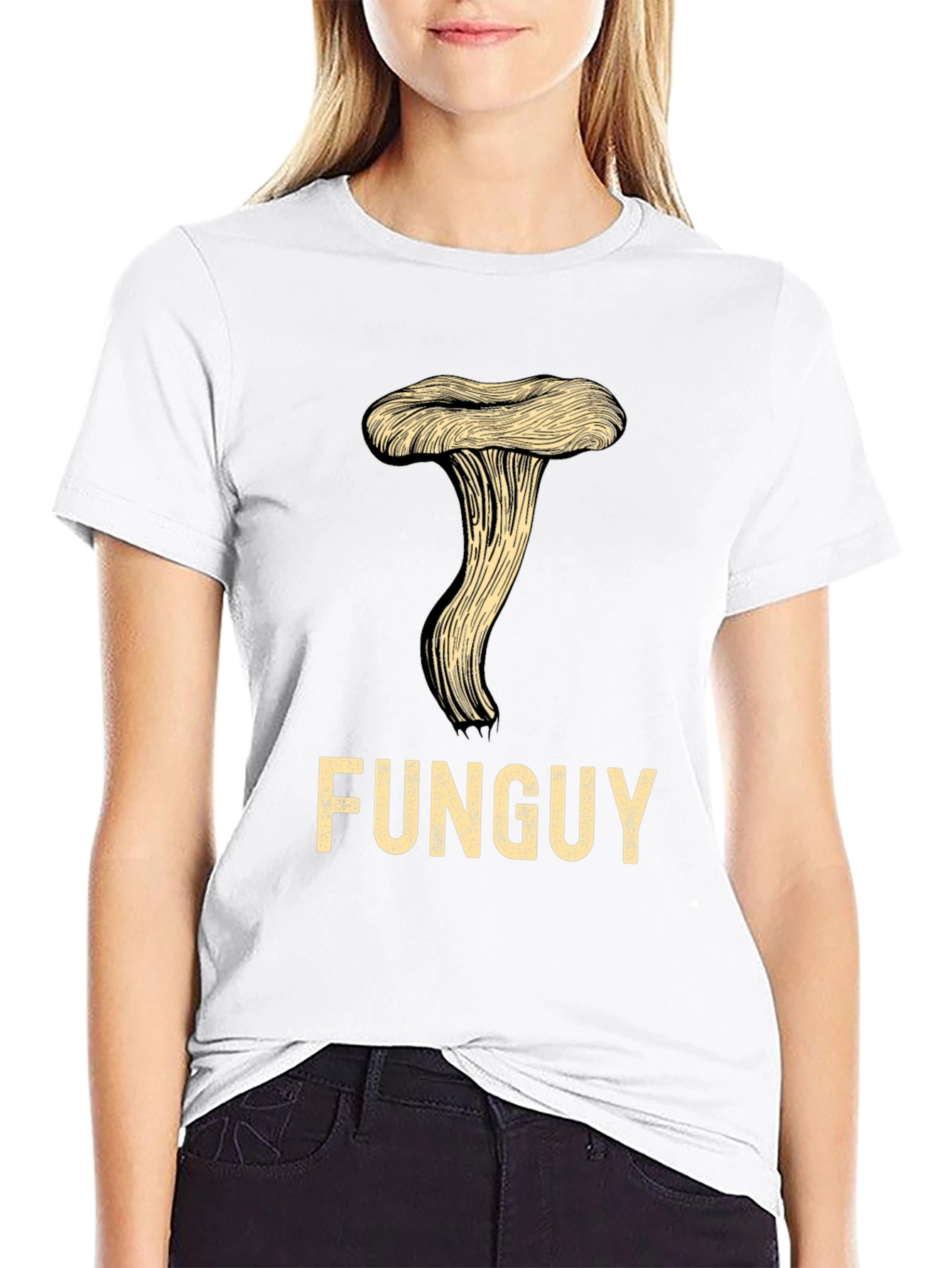 FunGuy T-Shirt - Novelty Mushroom Graphic Tee
