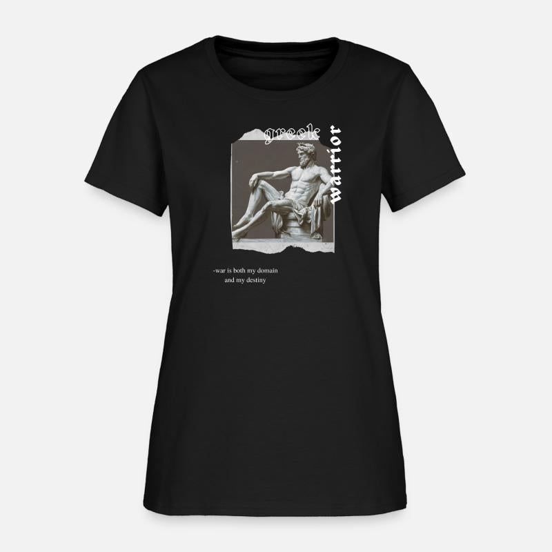 aesthetic greek warrior ares design T-Shirt