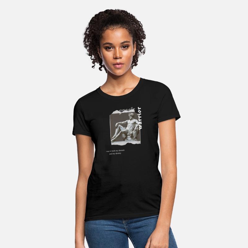 aesthetic greek warrior ares design T-Shirt