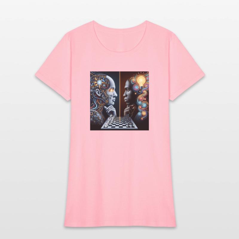 AI vs Human Intelligence by Amy creation