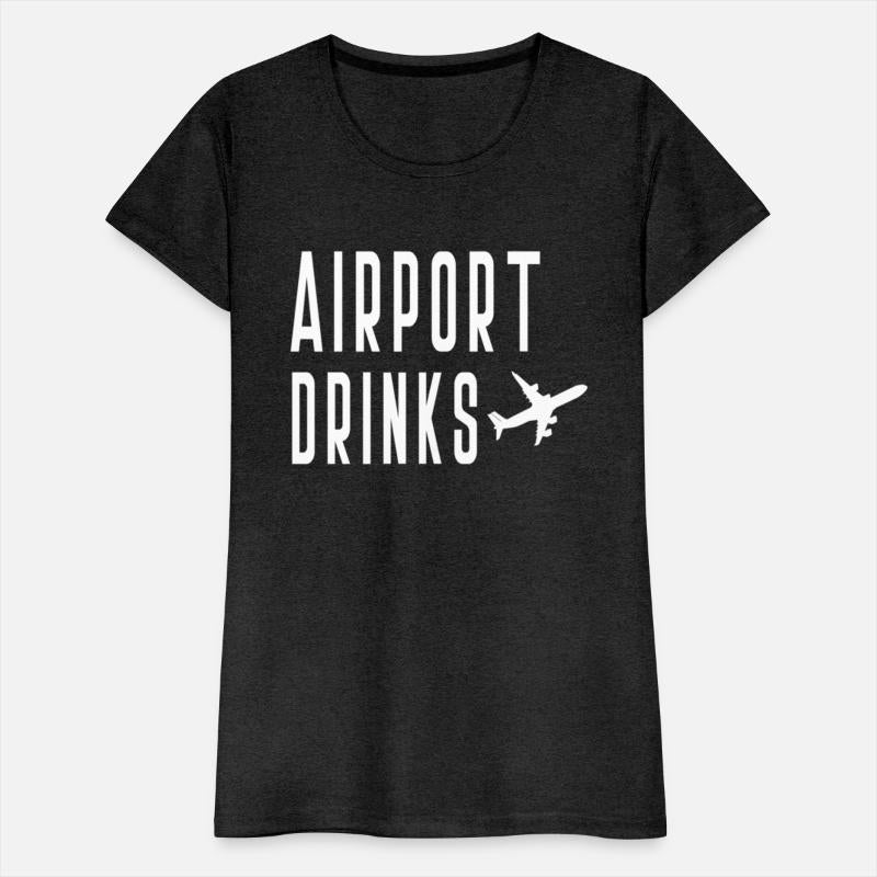 Airport Drinks Vaca Honeymoon Vacation Trip Airpla