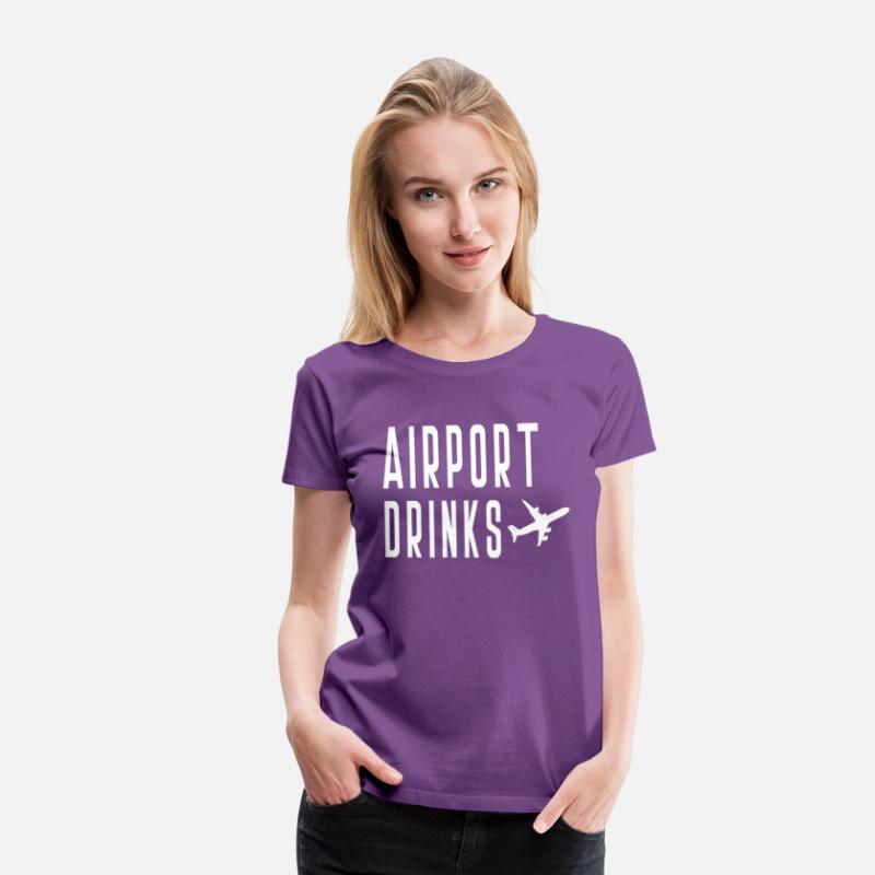 Airport Drinks Vaca Honeymoon Vacation Trip Airpla