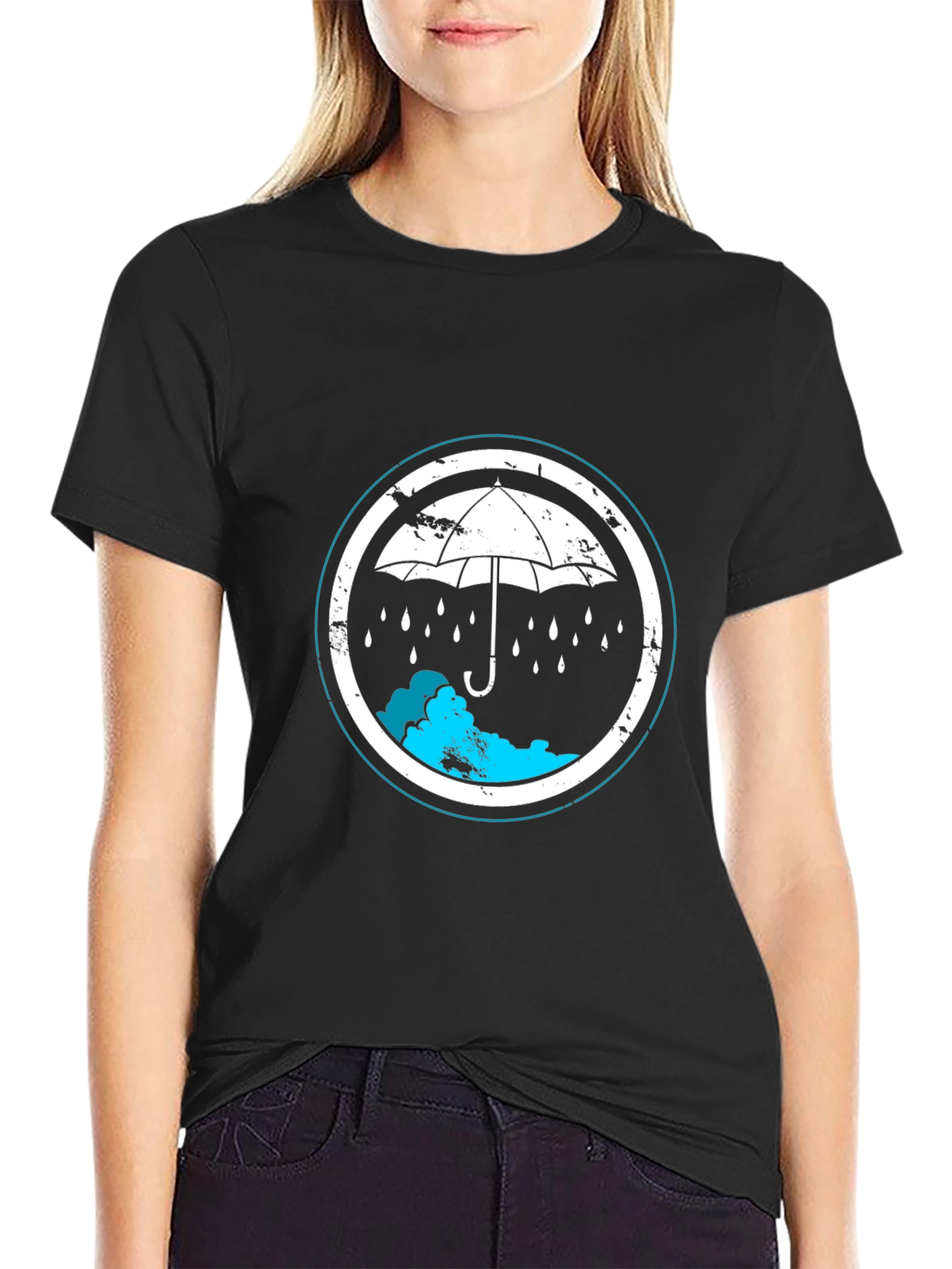 Umbrella Academy T-Shirt Black Cotton Blend