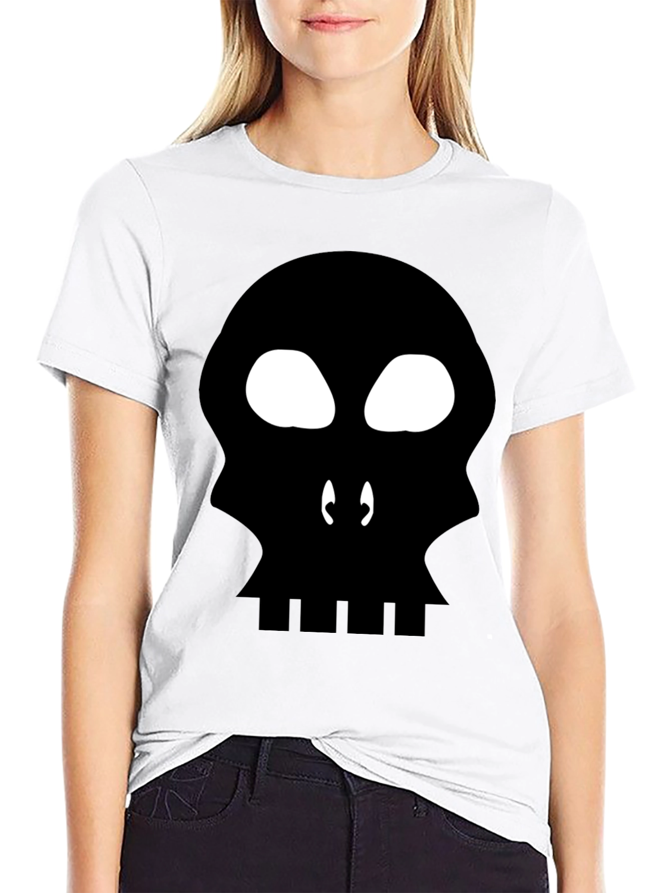 Skull Graphic Black T-Shirt