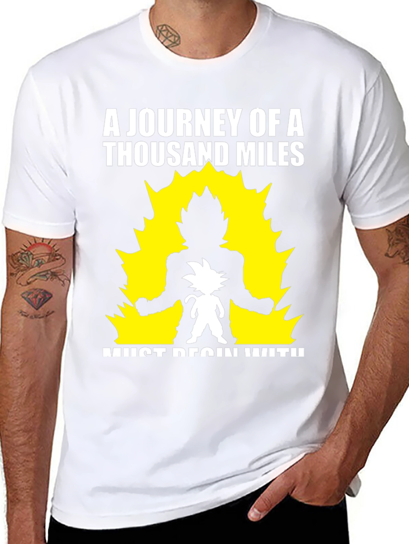 Journey of a Thousand Miles Graphic Tee