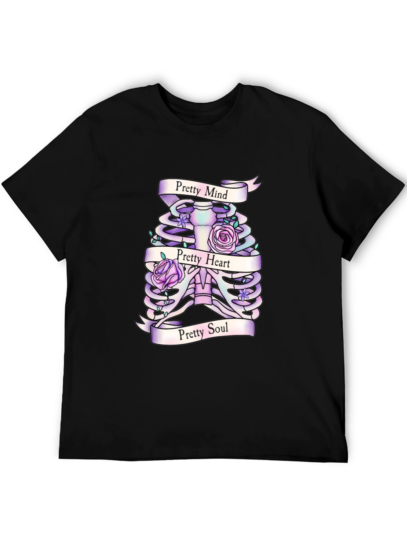 Pretty Mind Heart Soul Ribcage T-Shirt