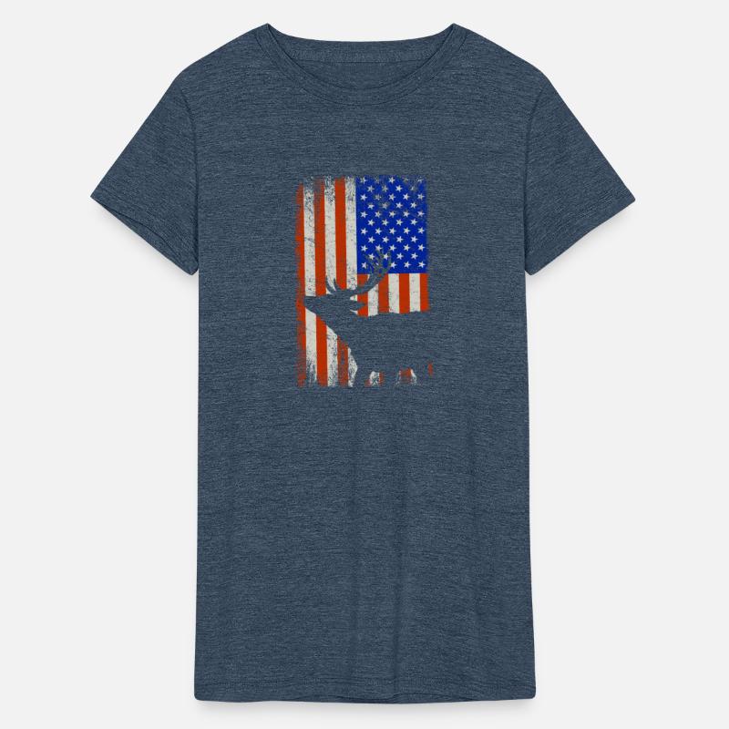 American Flag Patriot Deer Hunter