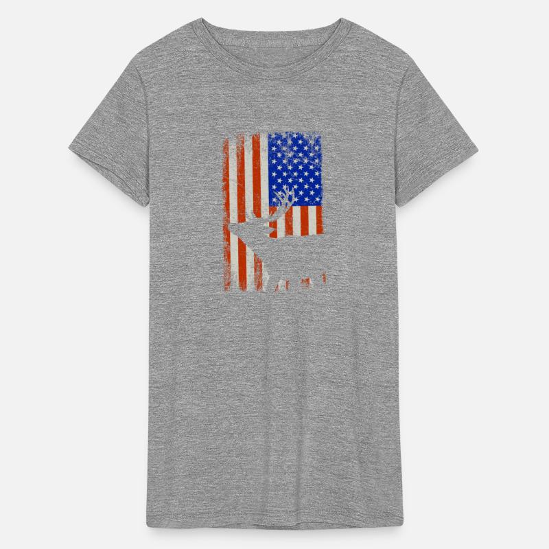 American Flag Patriot Deer Hunter