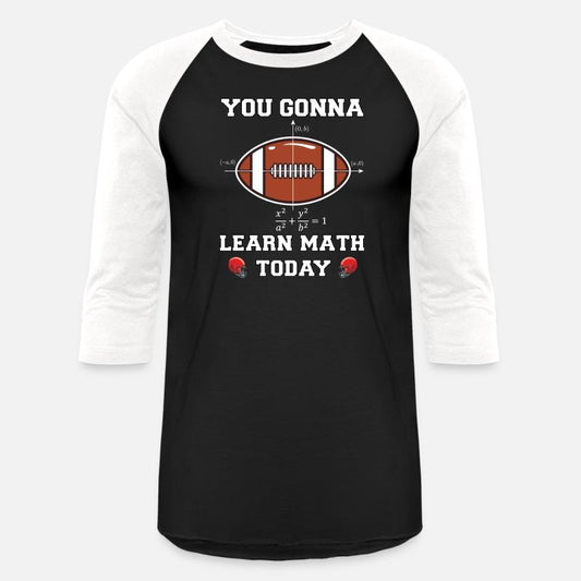 American Football Ball and Math Teacher