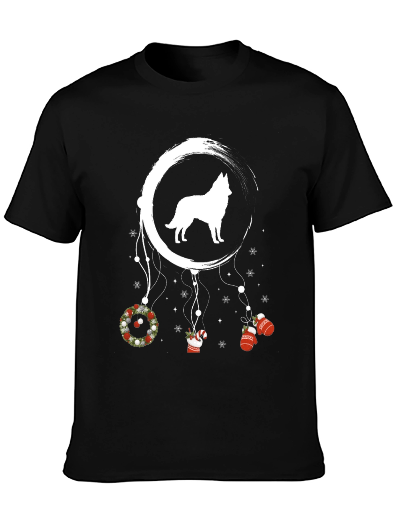 Festive Dog Dreamcatcher T-Shirt