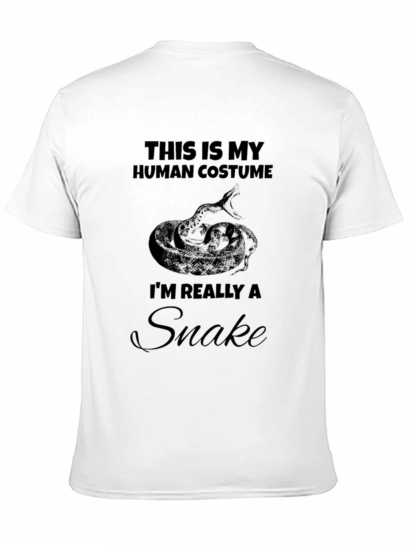 Human Costume Snake T-Shirt