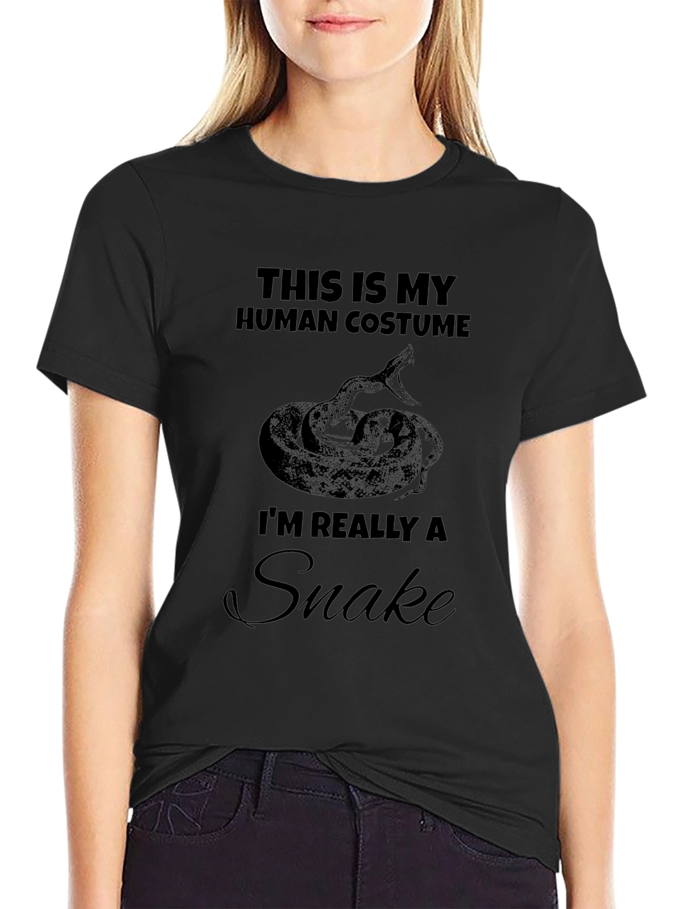 Human Costume Snake T-Shirt