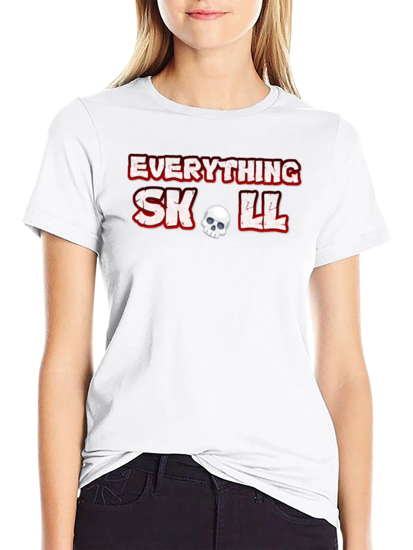 Everything Skull Black T-Shirt
