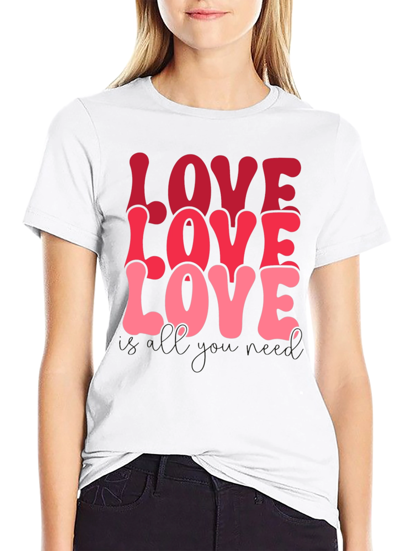 Love Graphic T-Shirt - All You Need Is Love