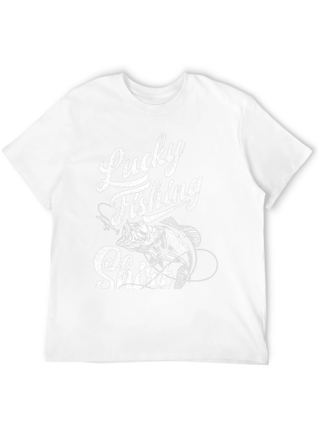 Lucky Fishing Shirt - Bass Graphic Tee