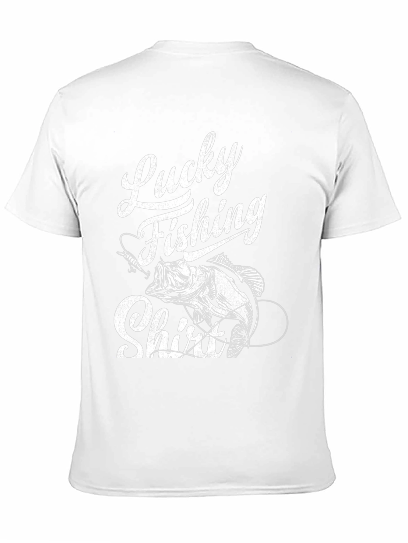 Lucky Fishing Shirt - Bass Graphic Tee