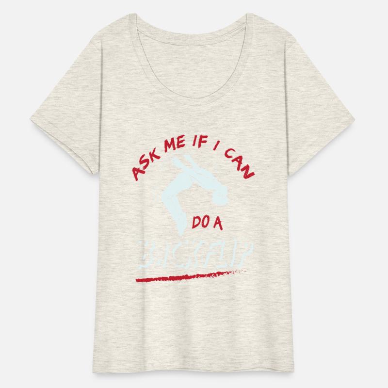 Ask Me If I Can Do A Back Flip Motif