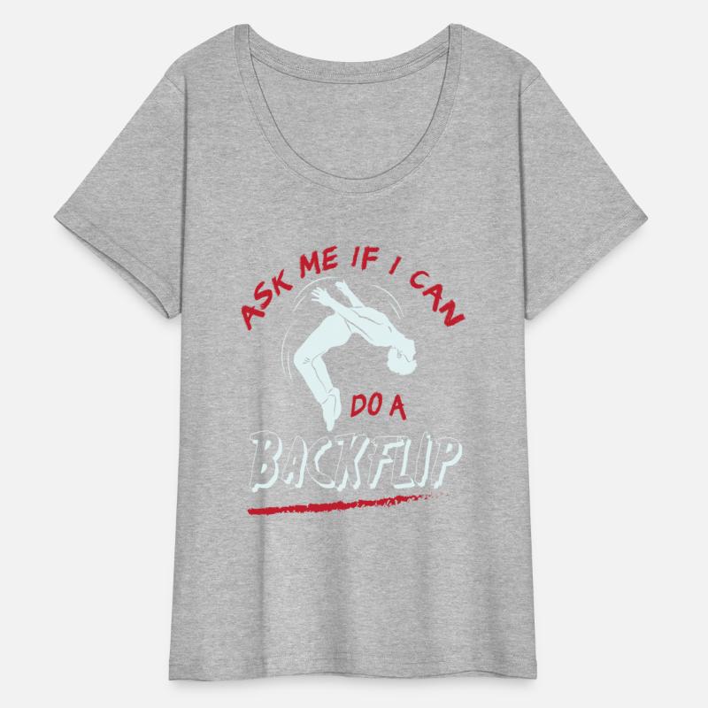 Ask Me If I Can Do A Back Flip Motif