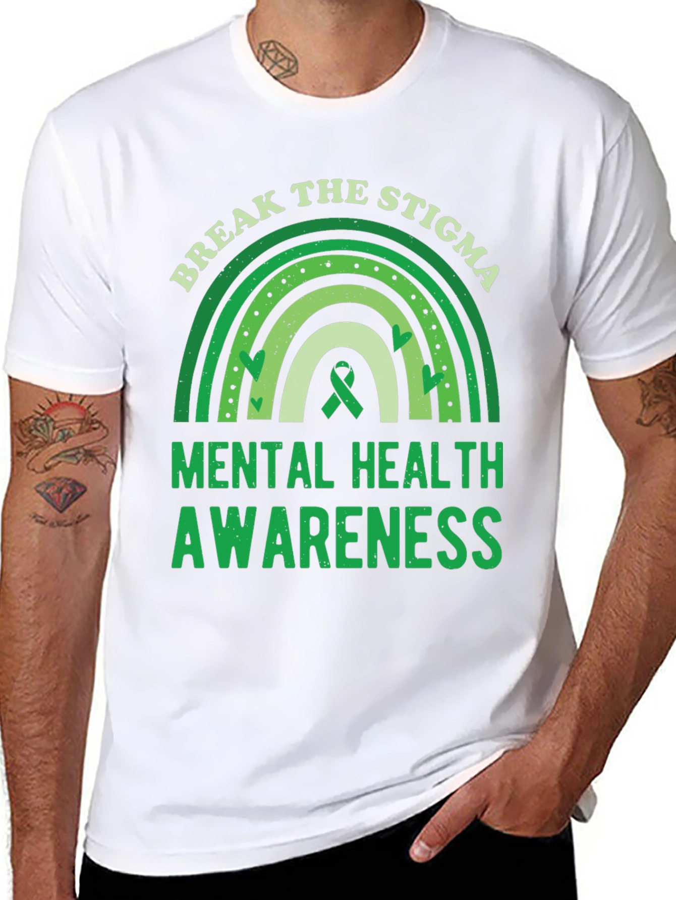 Mental Health Awareness T-Shirt - Break The Stigma